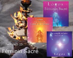 PACK 3 CD Féminin sacré