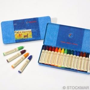 Stockmar : Crayons de cire à dessiner 16 couleurs
