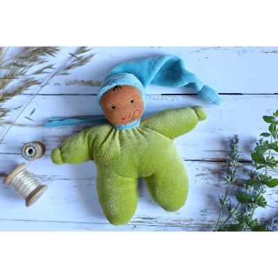 Doudou Waldorf  16 cm Griotte