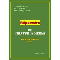 Répertoire 120 Teintures mères chez Le Gatillier