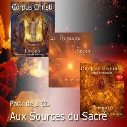 PACK 3 CD Aux sources du sacré
